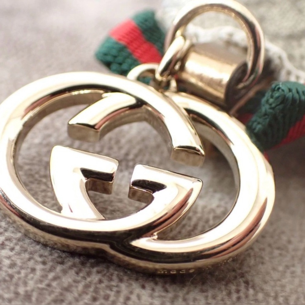 ✨🛍️ Gucci GG Guccioli Chihuahua Bag Charm Key Ring - Picture 4 of 5